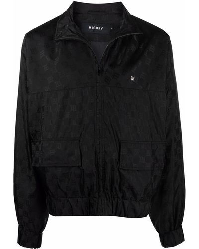 MISBHV Embroidered-logo Jacket - Black