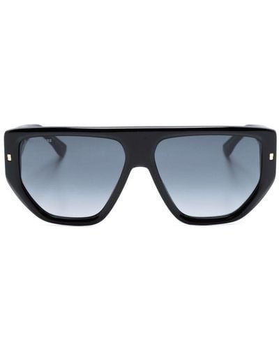 DSquared² Hype Pilotenbrille mit Farbverlauf - Blau