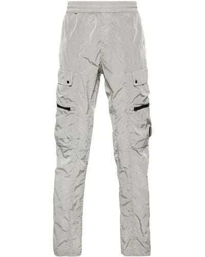 C.P. Company Lens-detail Cargo Trousers - Grey