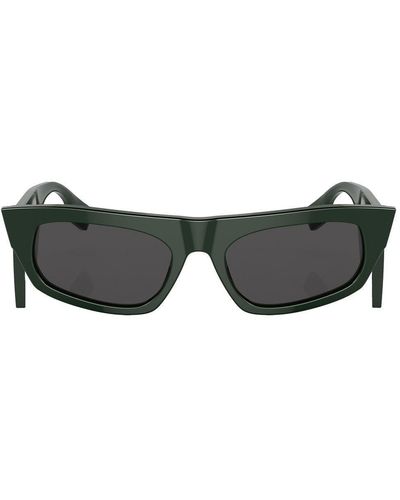 Burberry Palmer Sonnenbrille mit Logo - Schwarz