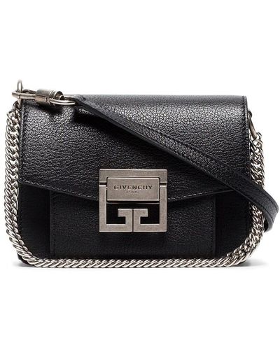 Givenchy Mini sac à bandoulière GV3 - Noir