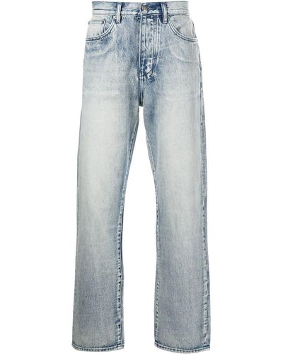 Ksubi Anti K Vapour Straight-Leg-Jeans - Blau