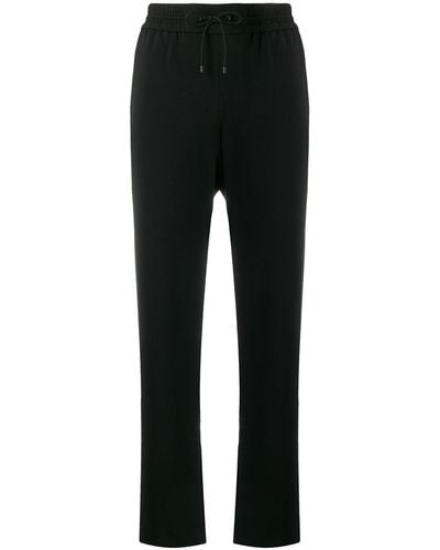 KENZO Side Floral-print Track Trousers - Black