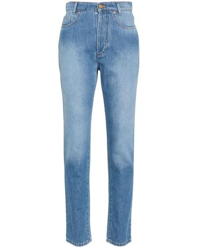 Moschino High Waist Jeans - Blauw