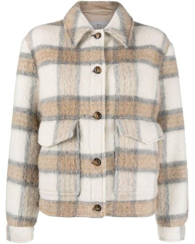 Woolrich Giacca-camicia a quadri - Neutro