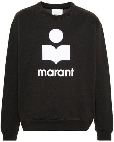Isabel Marant Sweatshirt mit Logo-Print - Schwarz