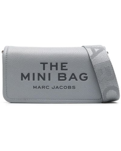 Marc Jacobs Mini-Tasche aus Leder - Grau