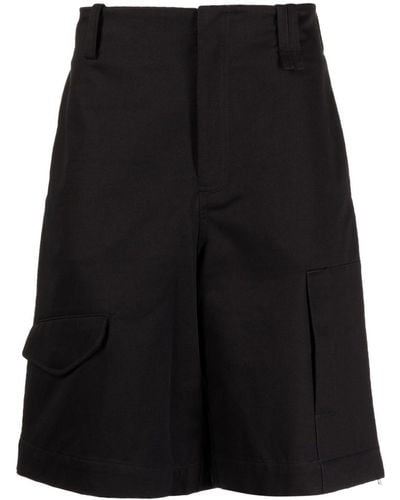 Simone Rocha Cotton Cargo Shorts - Black