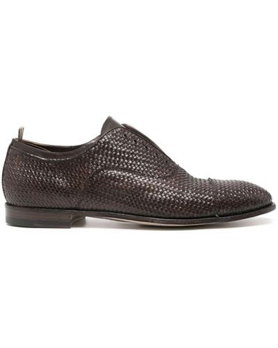 Officine Creative Solitude 007 Leather Loafers - Brown