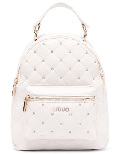 Liu Jo Quilted Backpack - White