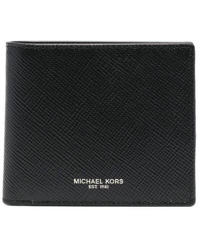MICHAEL Michael Kors Tarjetero con logo - Negro