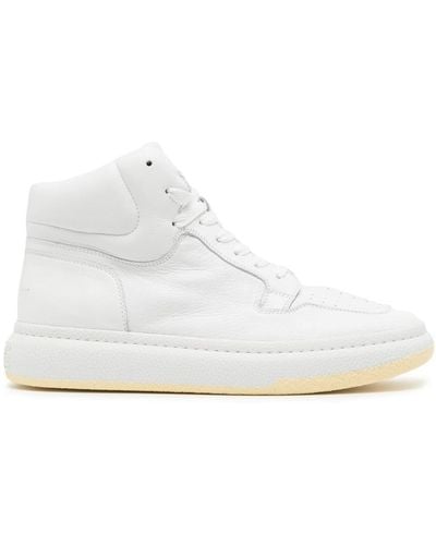 MM6 by Maison Martin Margiela High-top Lace-up - White