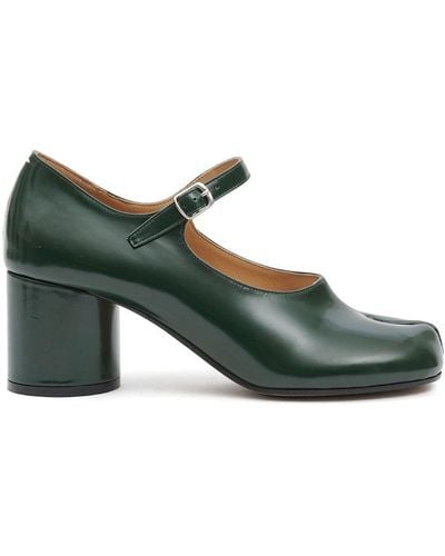 Maison Margiela Zapatos Mary Jane tabi con tacón de 60 mm - Verde
