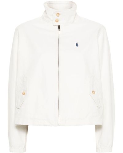Polo Ralph Lauren Jacke aus Canvas - Weiß