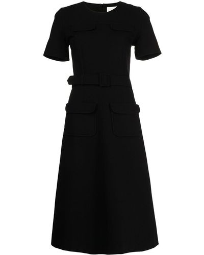 Jane Normandie Shift Dress - Black