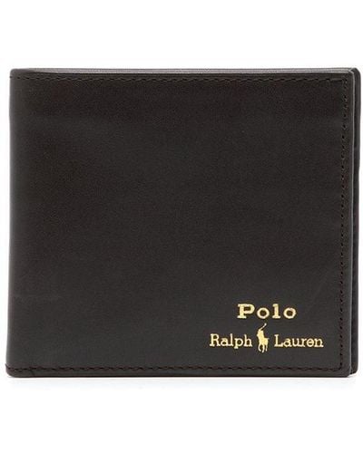 Polo Ralph Lauren Wallet With Logo - Black