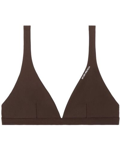 Sporty & Rich Jane Bikini Set - Brown