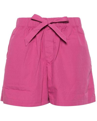 Tekla Cottom Pyjama Shorts - Pink