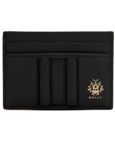 Bally Beckett Leather Cardholder - Black
