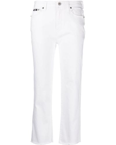 DKNY Rivington Slim-fit Straight-leg Jeans - White