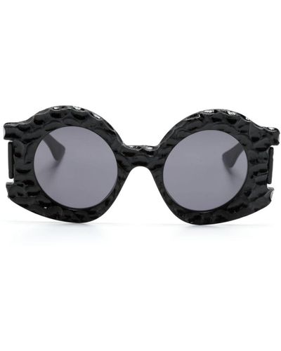 Kuboraum R4 Hypercore Oversize-frame Sunglasses - Black