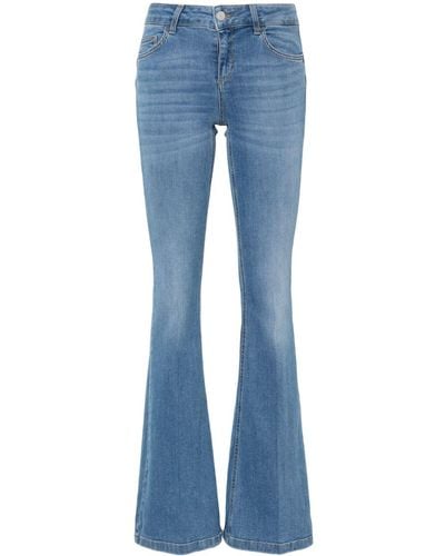 Liu Jo Flared Design Jeans - Blue