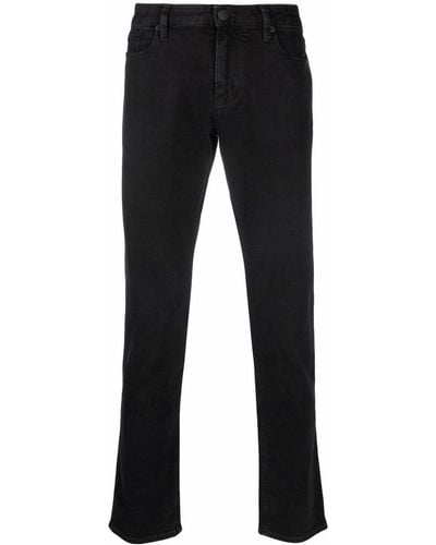 Emporio Armani Slim-fit Jeans - Zwart