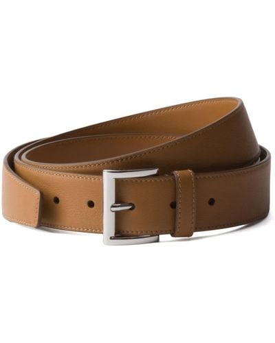 Prada Buckle-fastening Leather Belt - Brown