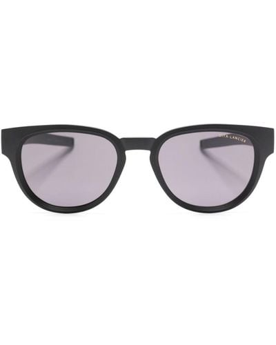 Dita Eyewear Sonnenbrille mit rundem Gestell - Schwarz
