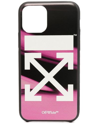 Off-White c/o Virgil Abloh Liquid Arrows Iphone 11 Case - Pink