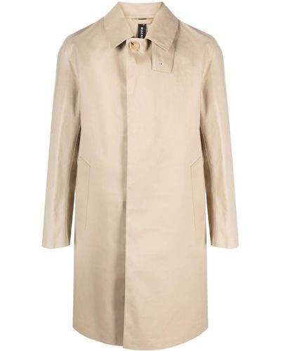 Mackintosh Trench Oxford a 3/4 - Neutro