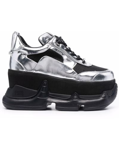 Swear Air Revive Nitro Platform Sneakers - Metallic