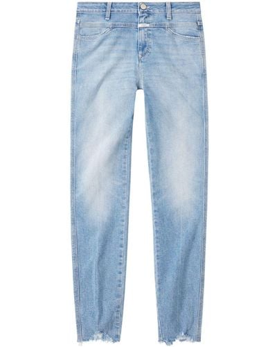 Closed Pusher Mid-rise Skinny Jeans - Blue