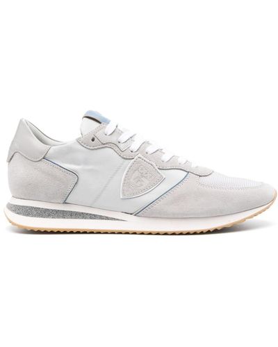 Philippe Model Tropez 2.1 Logo-Patch Trainers - White