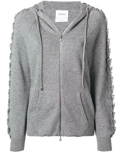Barrie Troisieme Dimension Cashmere Hoodie - Gray