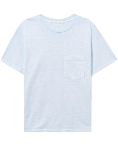 John Elliott Chest-pocket T-shirt - Blue