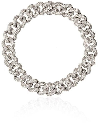 SHAY 18kt Gold Essential Diamond Link Bracelet - Metallic