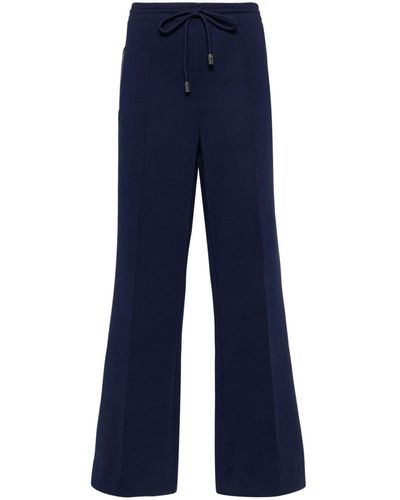 JW Anderson Bootcut Track Trousers - Blue