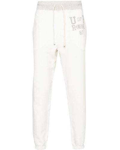 Polo Ralph Lauren Pantalon de jogging à imprimé graphique - Blanc