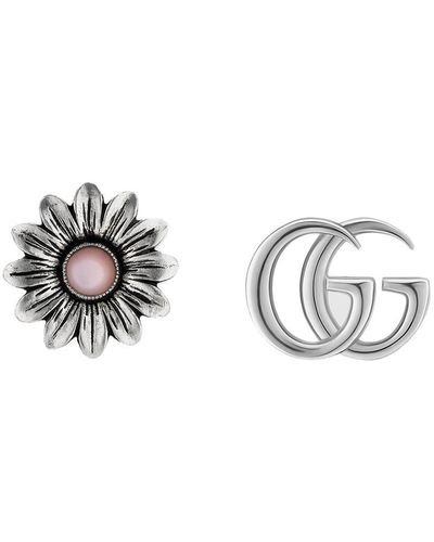 Pendientes colgantes, de botón y de clip Gucci de hombre | Lyst