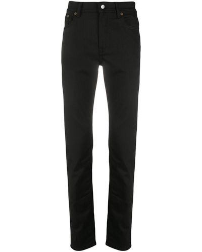 Acne Studios Jean North Stay à coupe slim - Noir