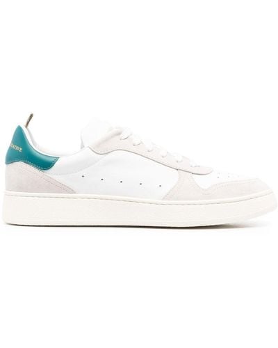 Officine Creative Low-top Leather Trainers - White