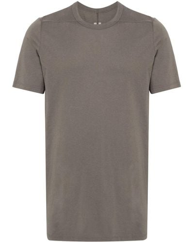 Rick Owens T-Shirt mit Kontrasteinsatz - Grau
