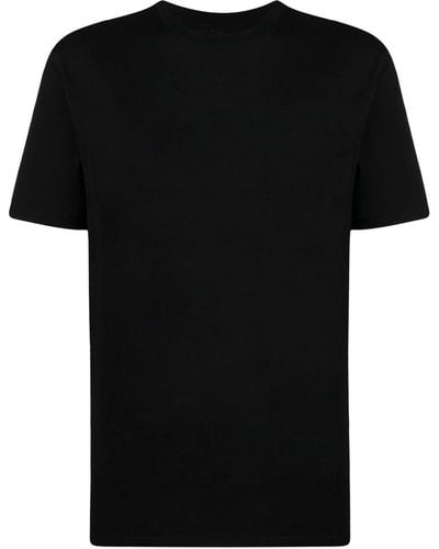Jil Sander T-Shirt mit Logo-Print - Schwarz