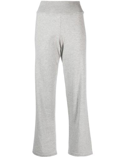 Woolrich Straight-leg Wool-blend Trousers - Grey