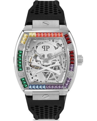 Philipp Plein The Skeleton Horloge 44 Mm - Metallic