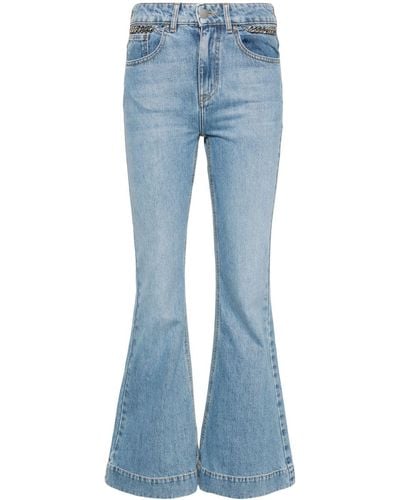 Stella McCartney Falabella Flared Jeans - Blauw