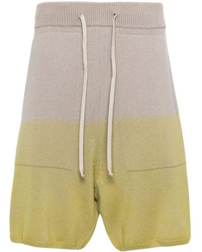 Moncler Ombré-effect Cashmere Shorts - Natural