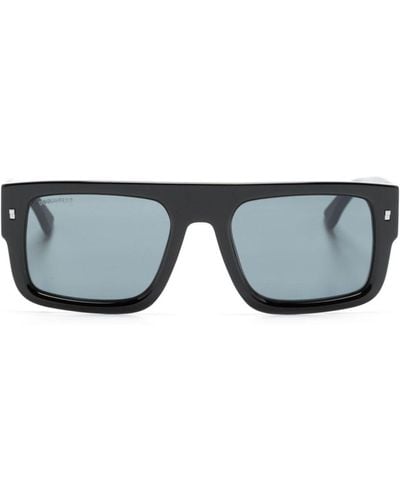DSquared² Icon Square-frame Sunglasses - Blue