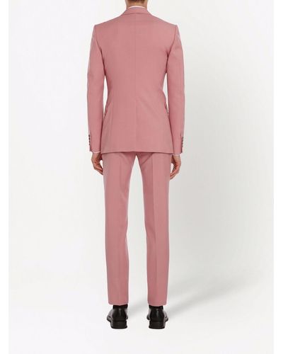Alexander McQueen Single-breasted Wool-mohair Suit Jacket - Pink